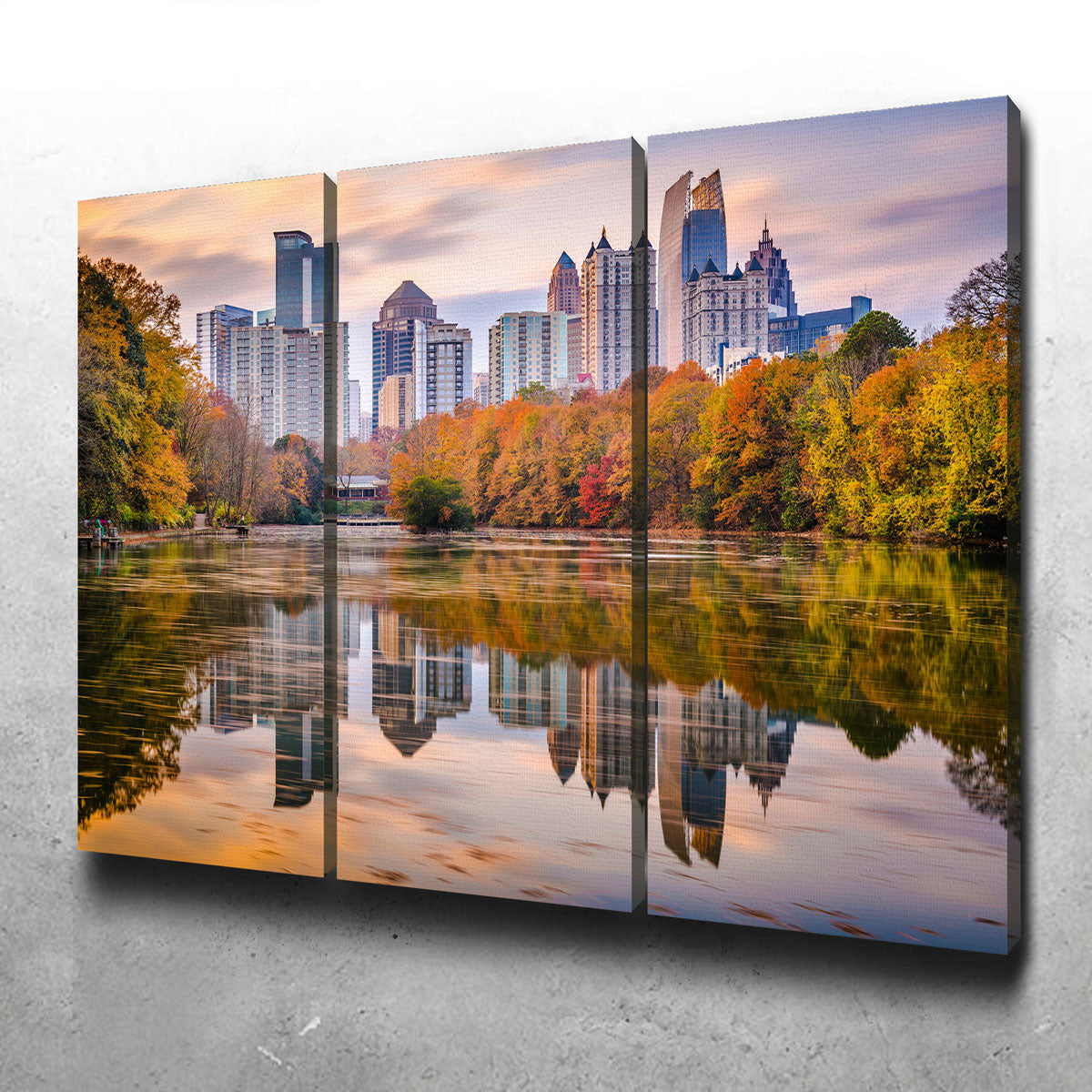 Atlanta From The Park Wall Art