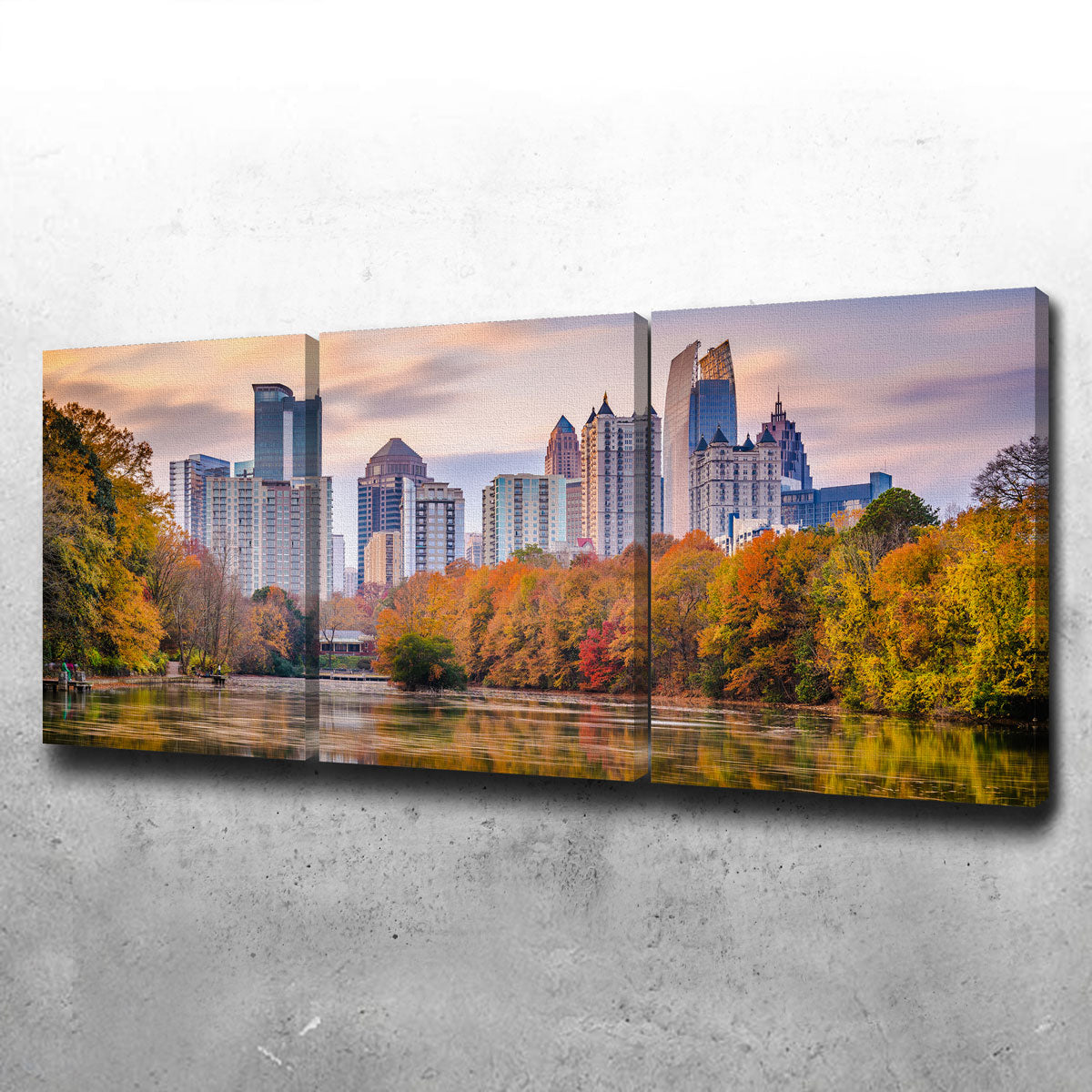 Atlanta From The Park Wall Art