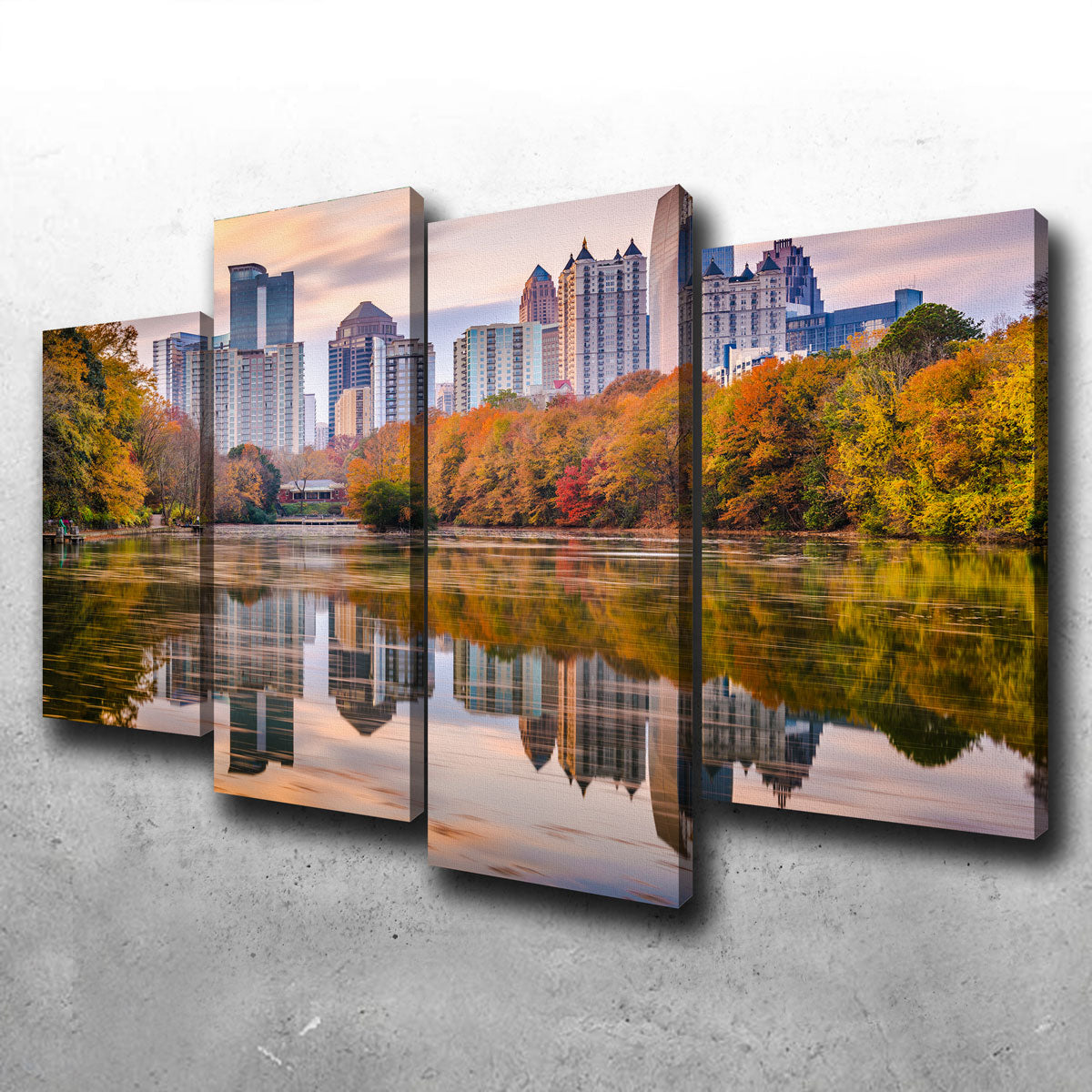 Atlanta From The Park Wall Art