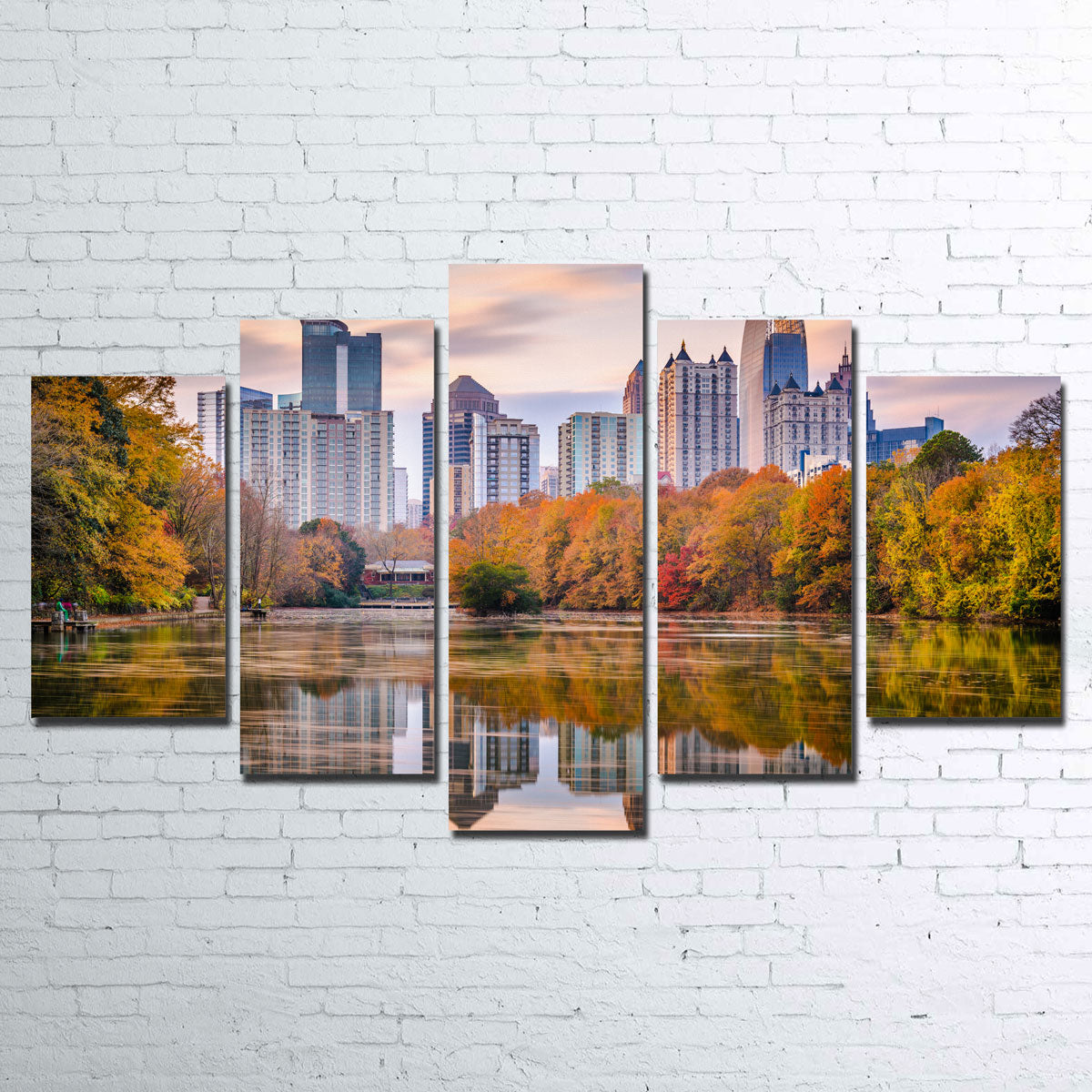Atlanta From The Park Wall Art
