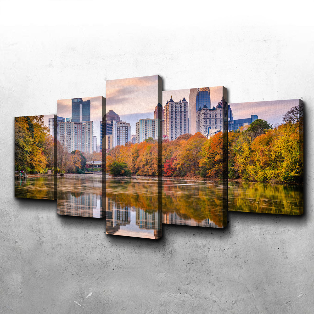 Atlanta From The Park Wall Art