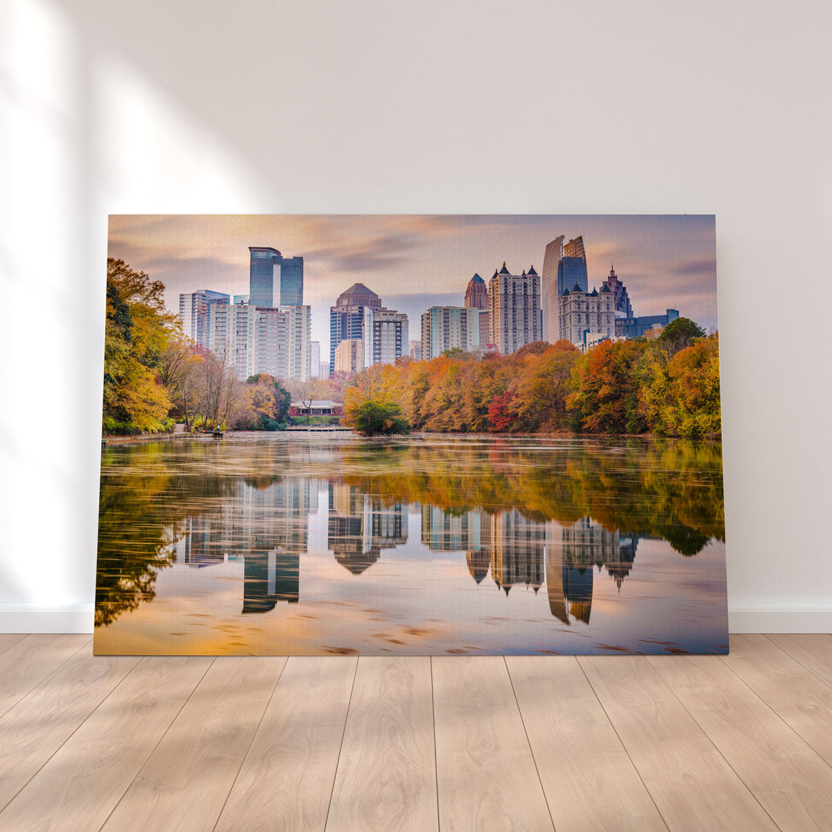 Atlanta From The Park Wall Art