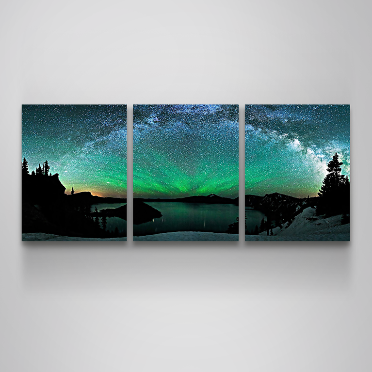 Aurora Borealis Canvas Set – Legendary Wall Art