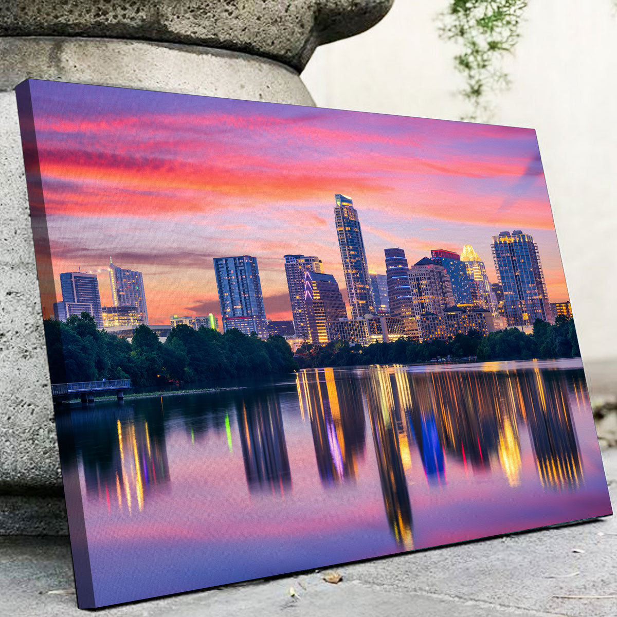 Austin At Night Wall Art