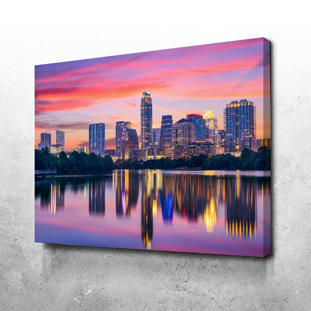 Austin At Night Wall Art