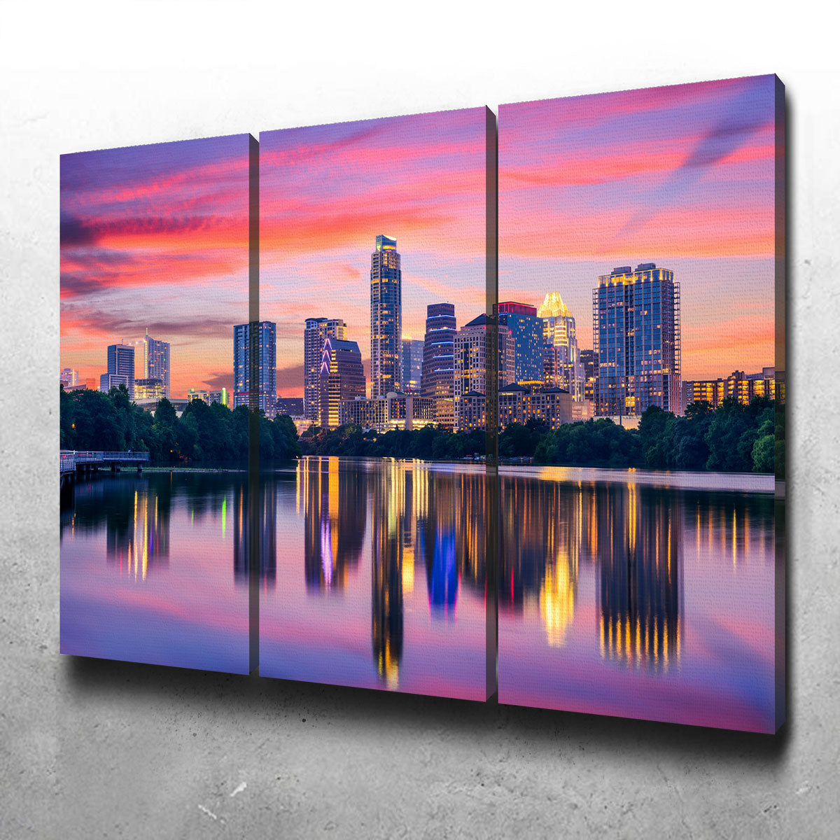 Austin At Night Wall Art