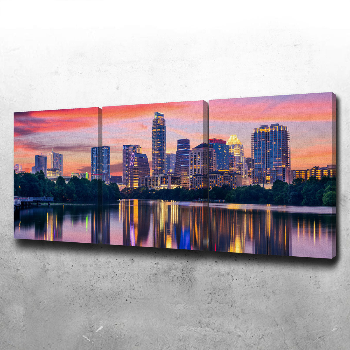 Austin At Night Wall Art