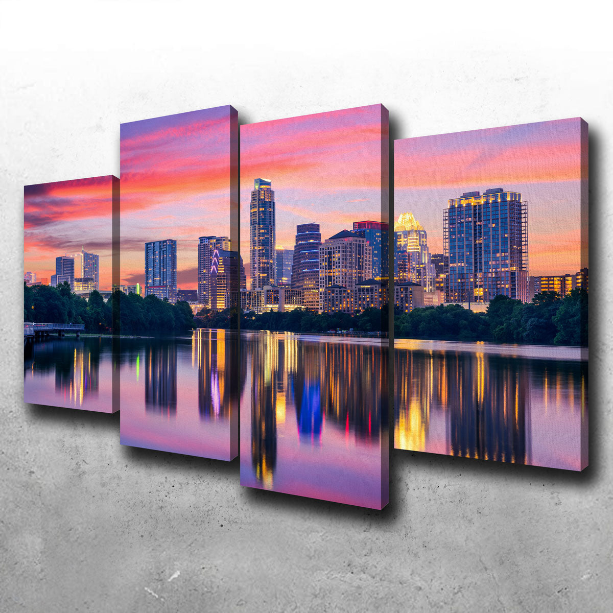 Austin At Night Wall Art