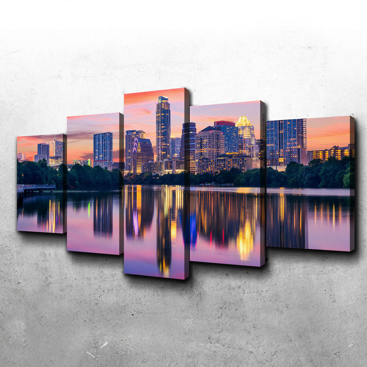 Austin At Night Wall Art
