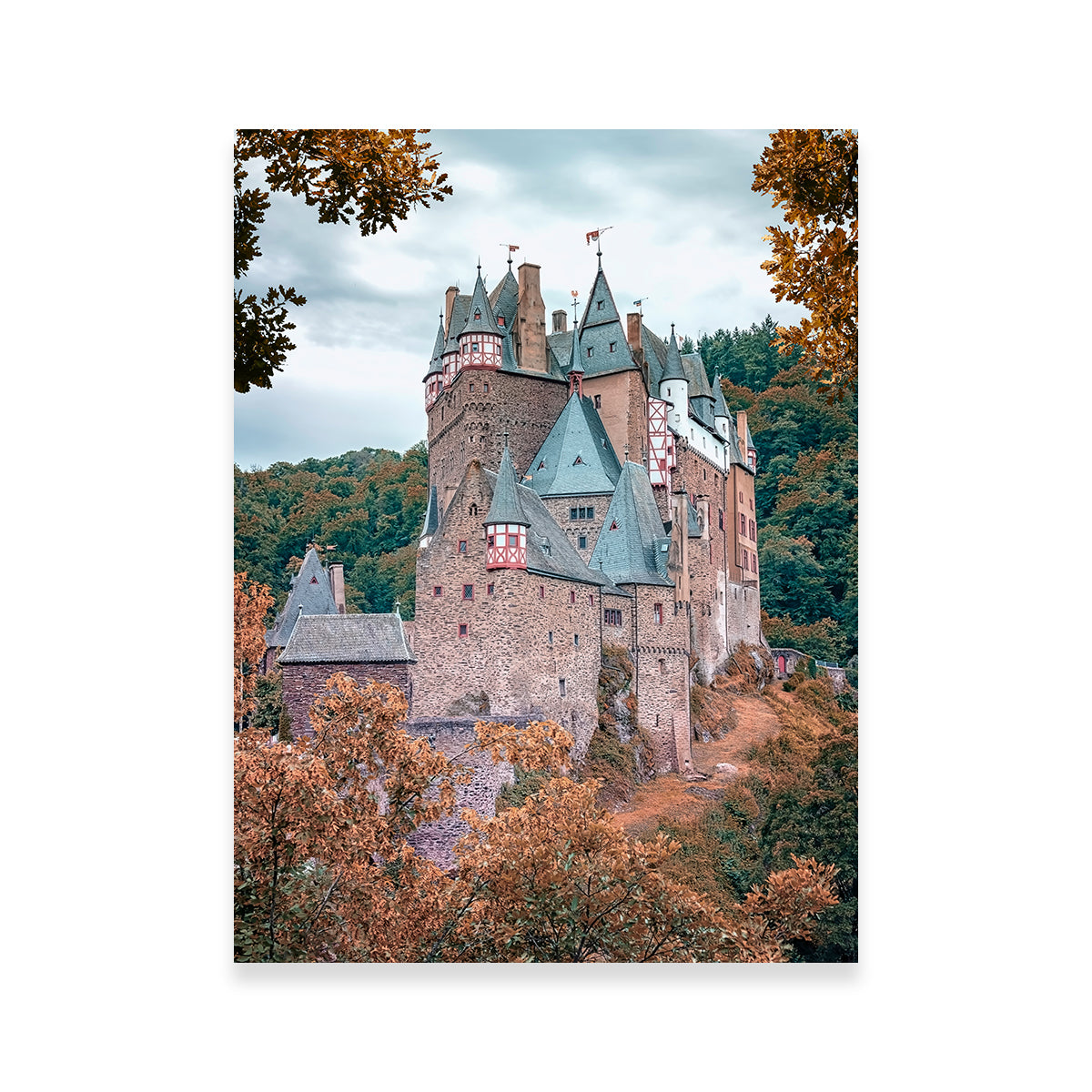Autumn In Eltz Wall Art