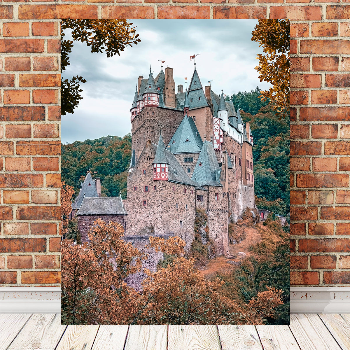 Autumn In Eltz Wall Art