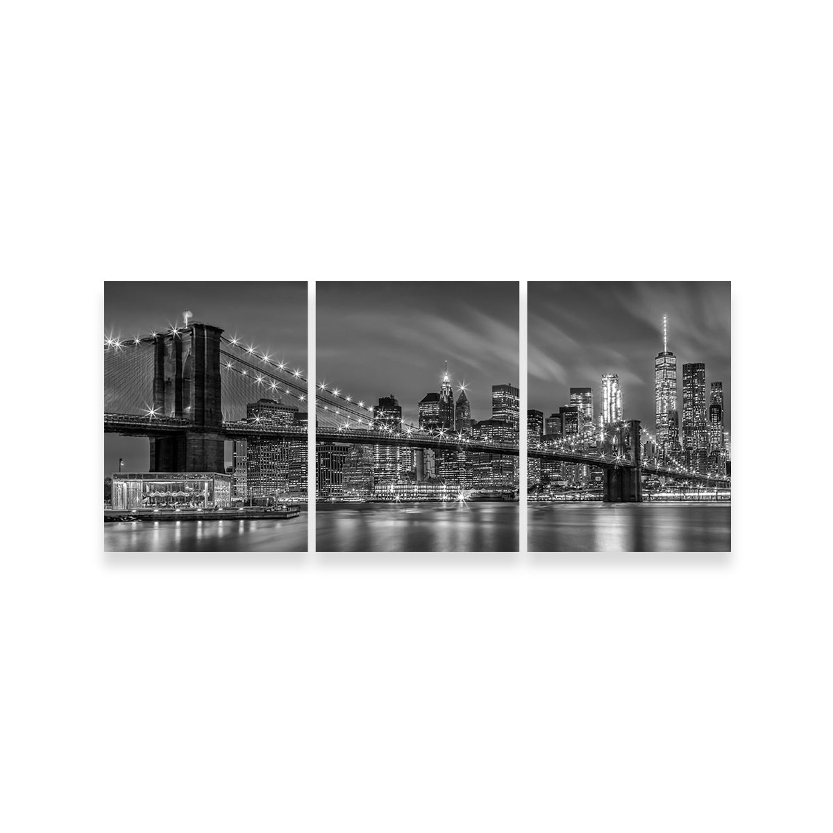 Brooklyn Bridge Monochrome Wall Art