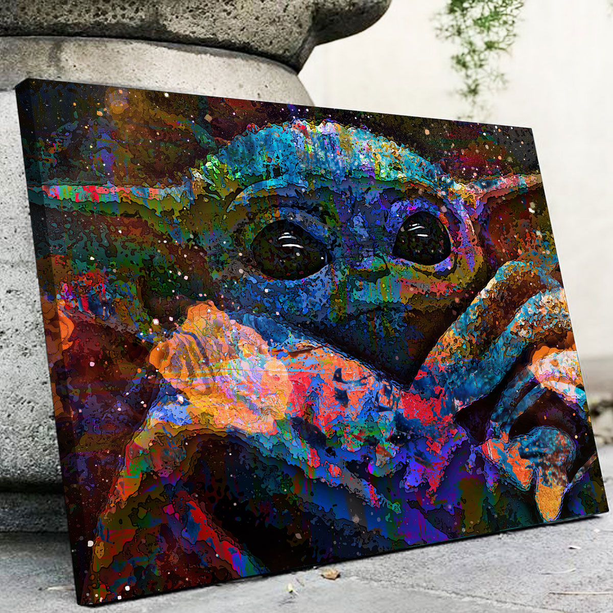 Grogu Wall Art
