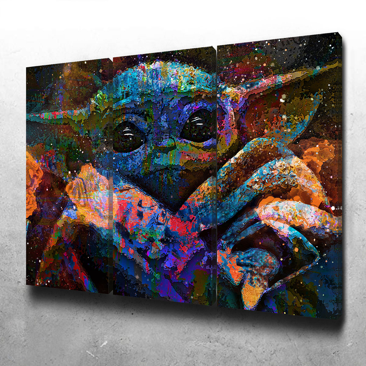 Grogu Wall Art