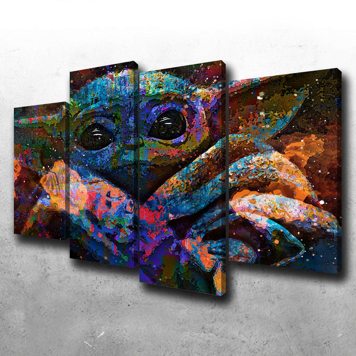 Grogu Wall Art