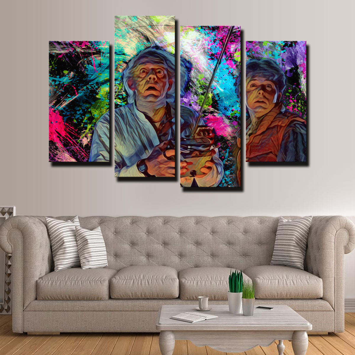 Back to the Future Wall Art