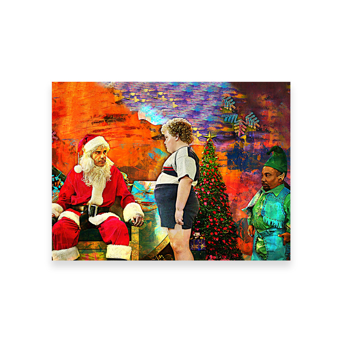 Bad Santa Wall Art