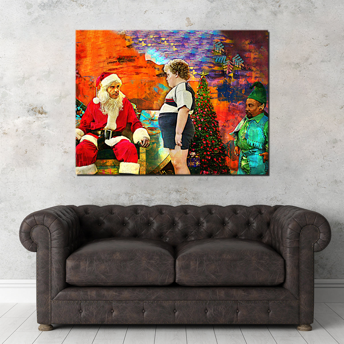Bad Santa Wall Art