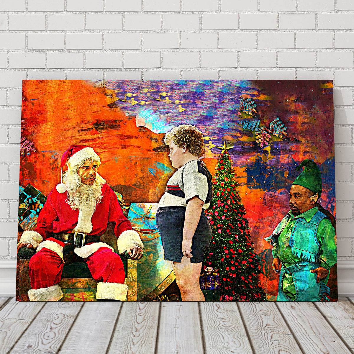 Bad Santa Wall Art