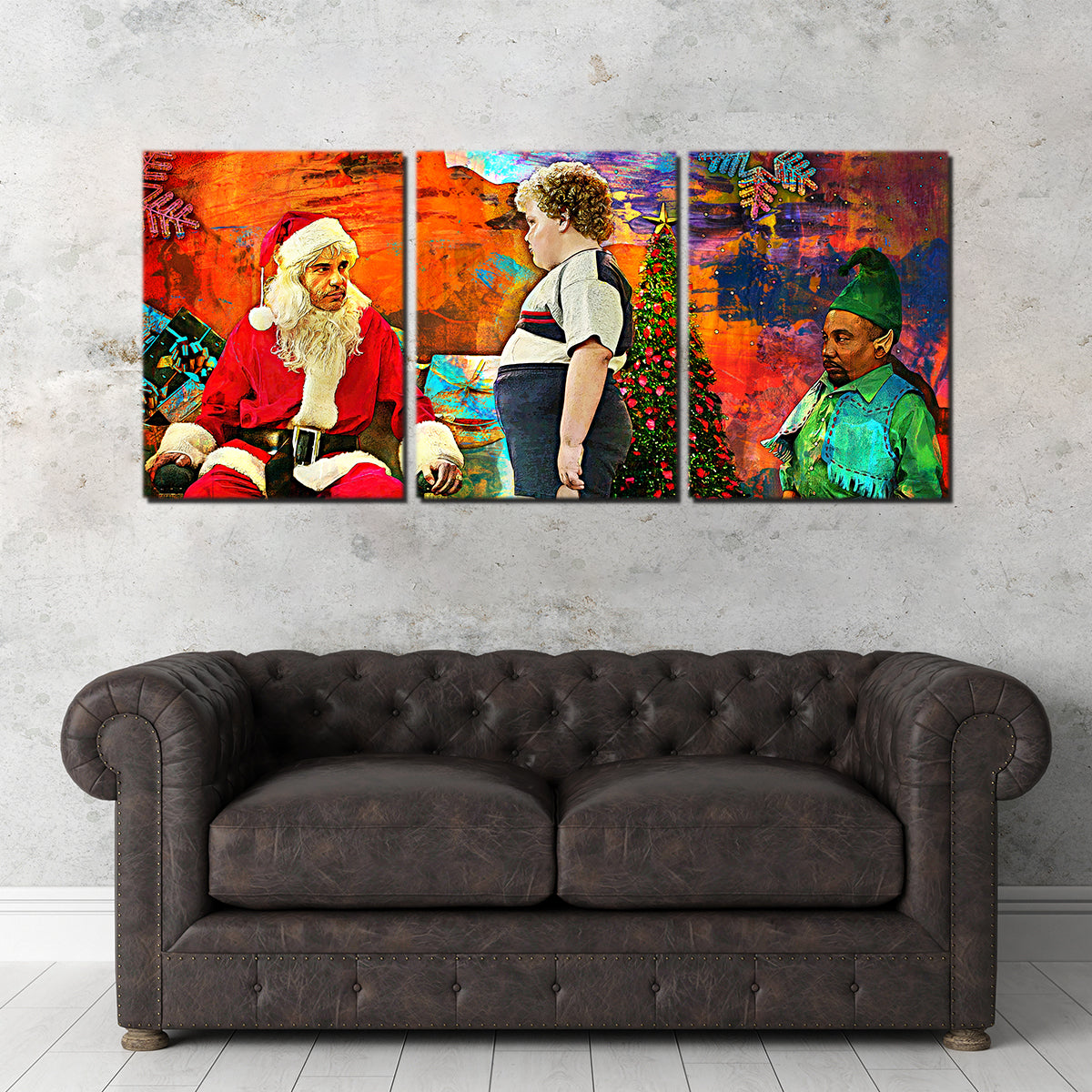 Bad Santa Wall Art