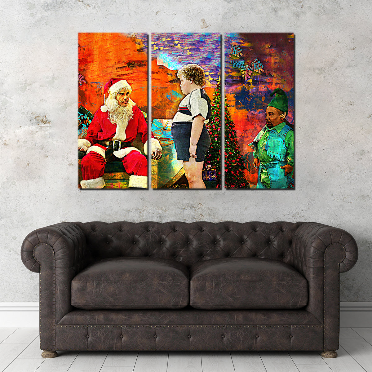 Bad Santa Wall Art