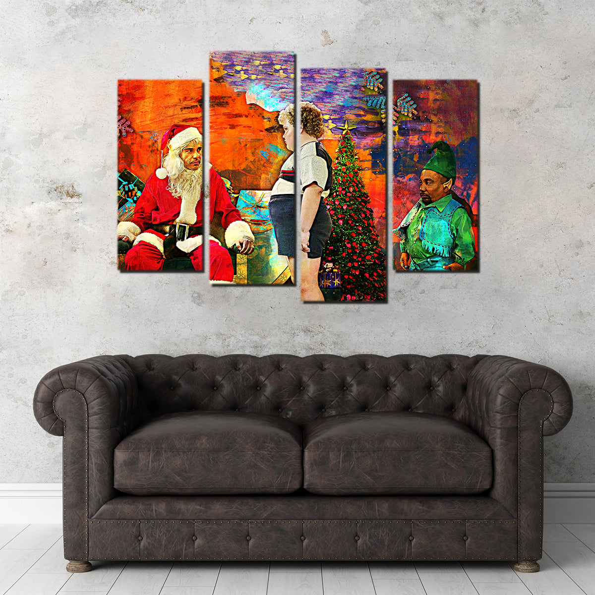 Bad Santa Wall Art