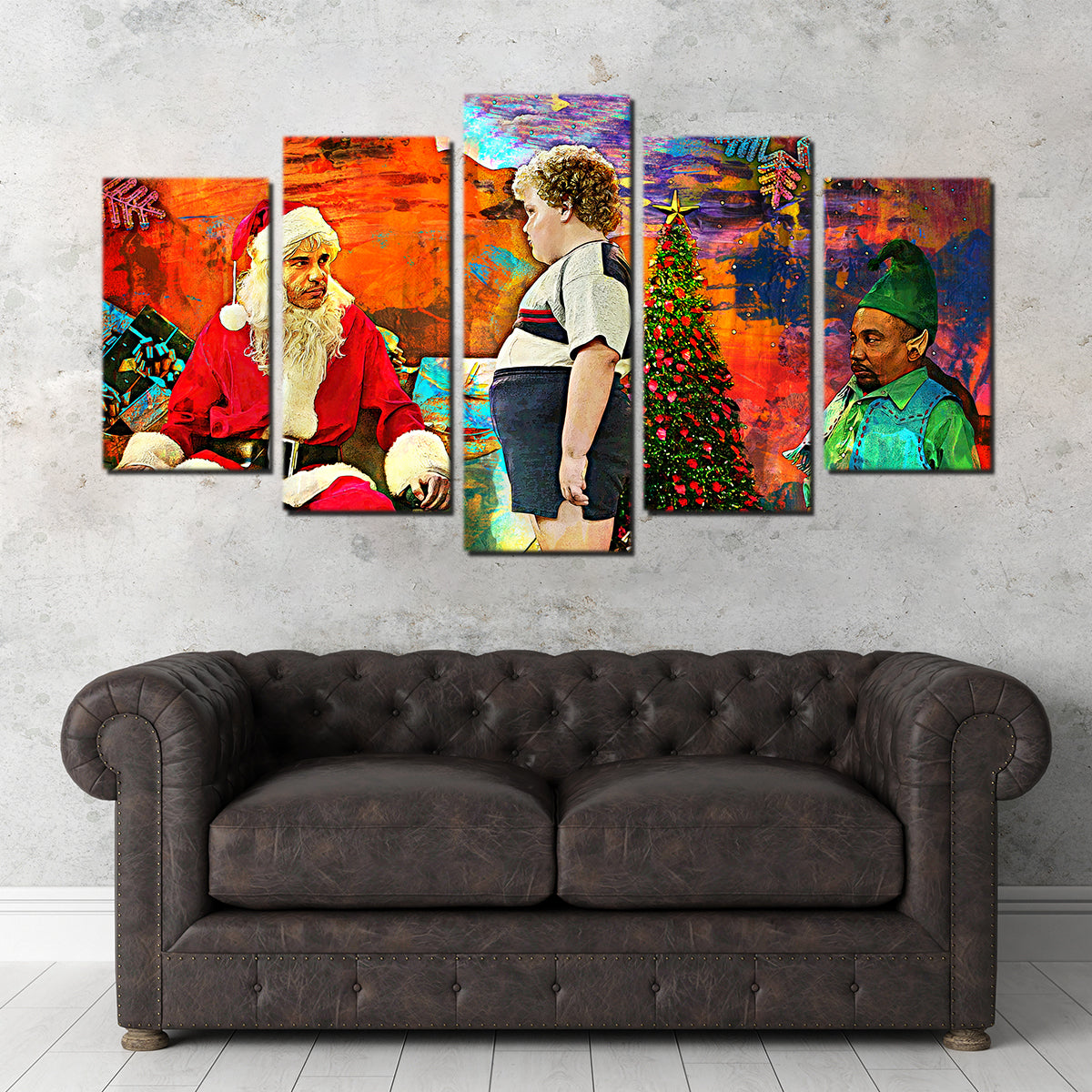 Bad Santa Wall Art
