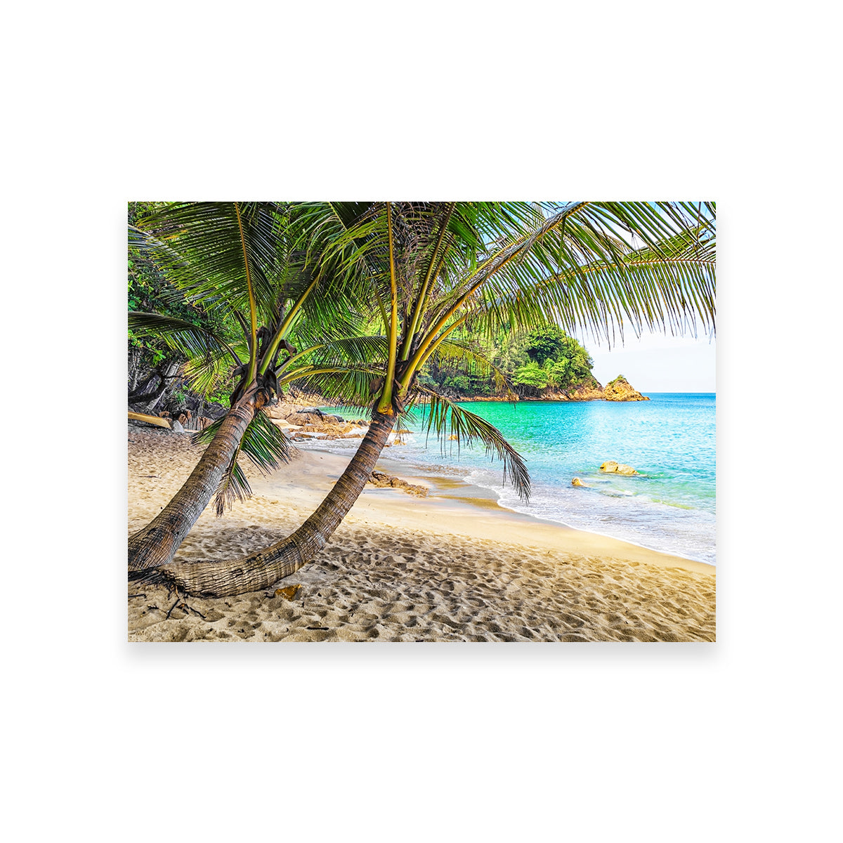 Banana Beach Wall Art