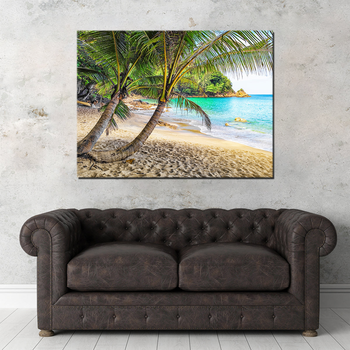 Banana Beach Wall Art