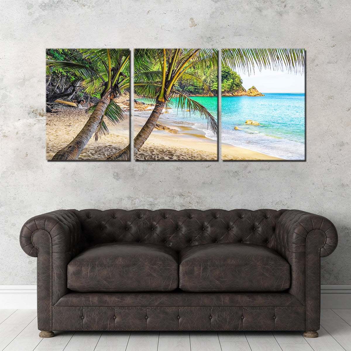Banana Beach Wall Art