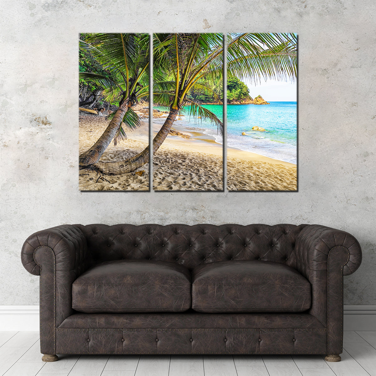 Banana Beach Wall Art