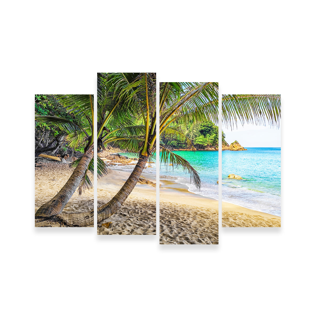 Banana Beach Wall Art