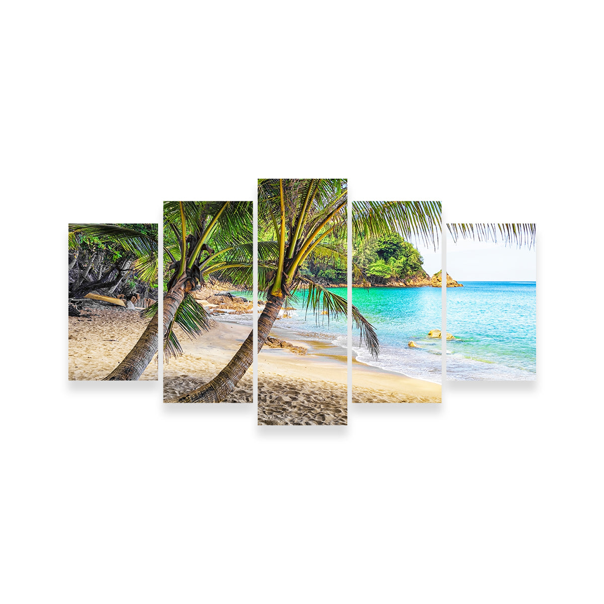 Banana Beach Wall Art
