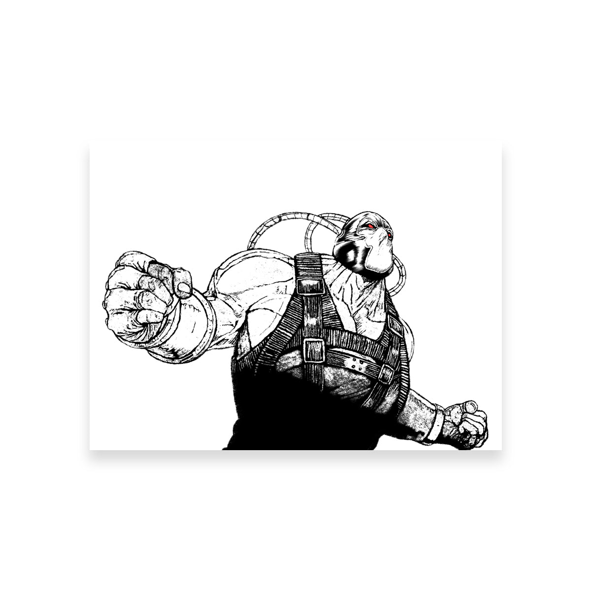 Bane Sketch Wall Art