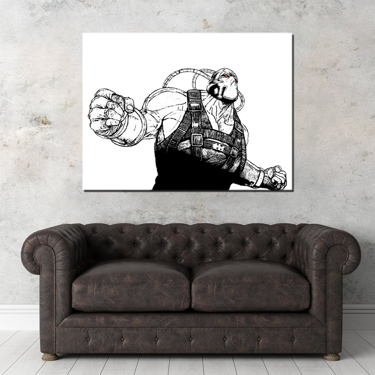 Bane Sketch Wall Art