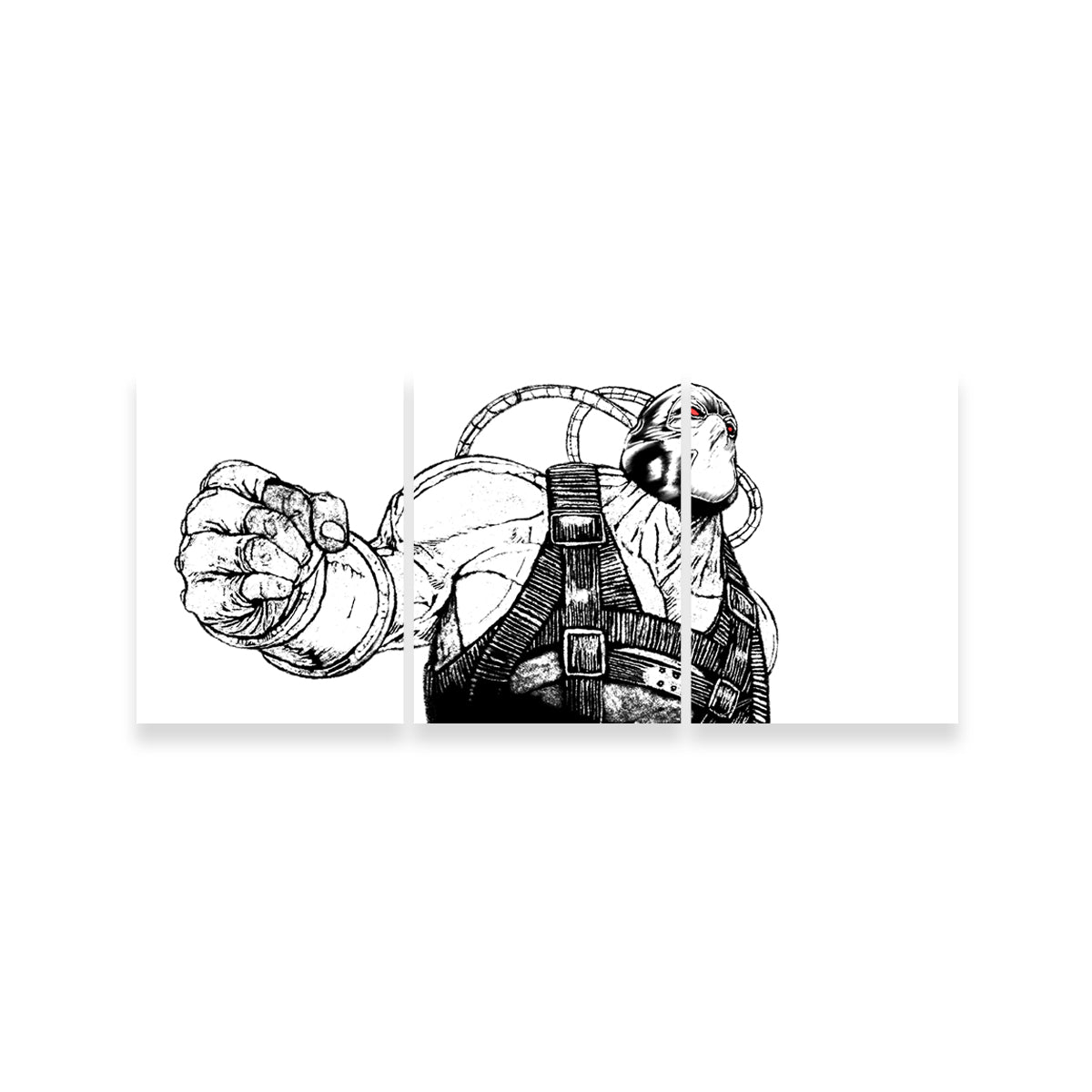 Bane Sketch Wall Art