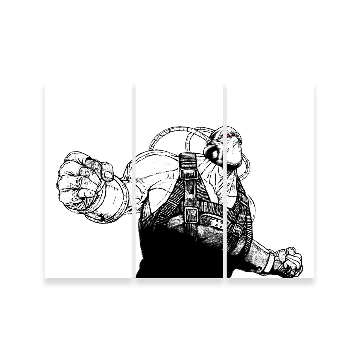 Bane Sketch Wall Art