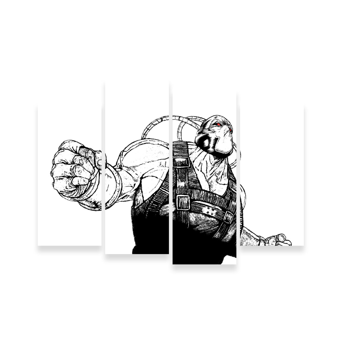Bane Sketch Wall Art
