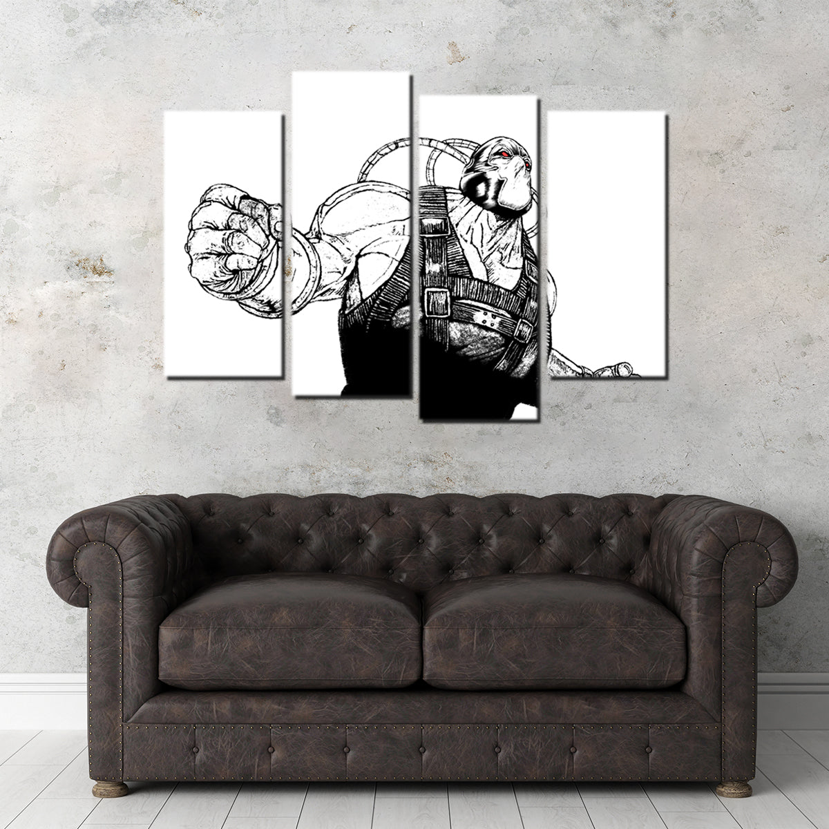 Bane Sketch Wall Art