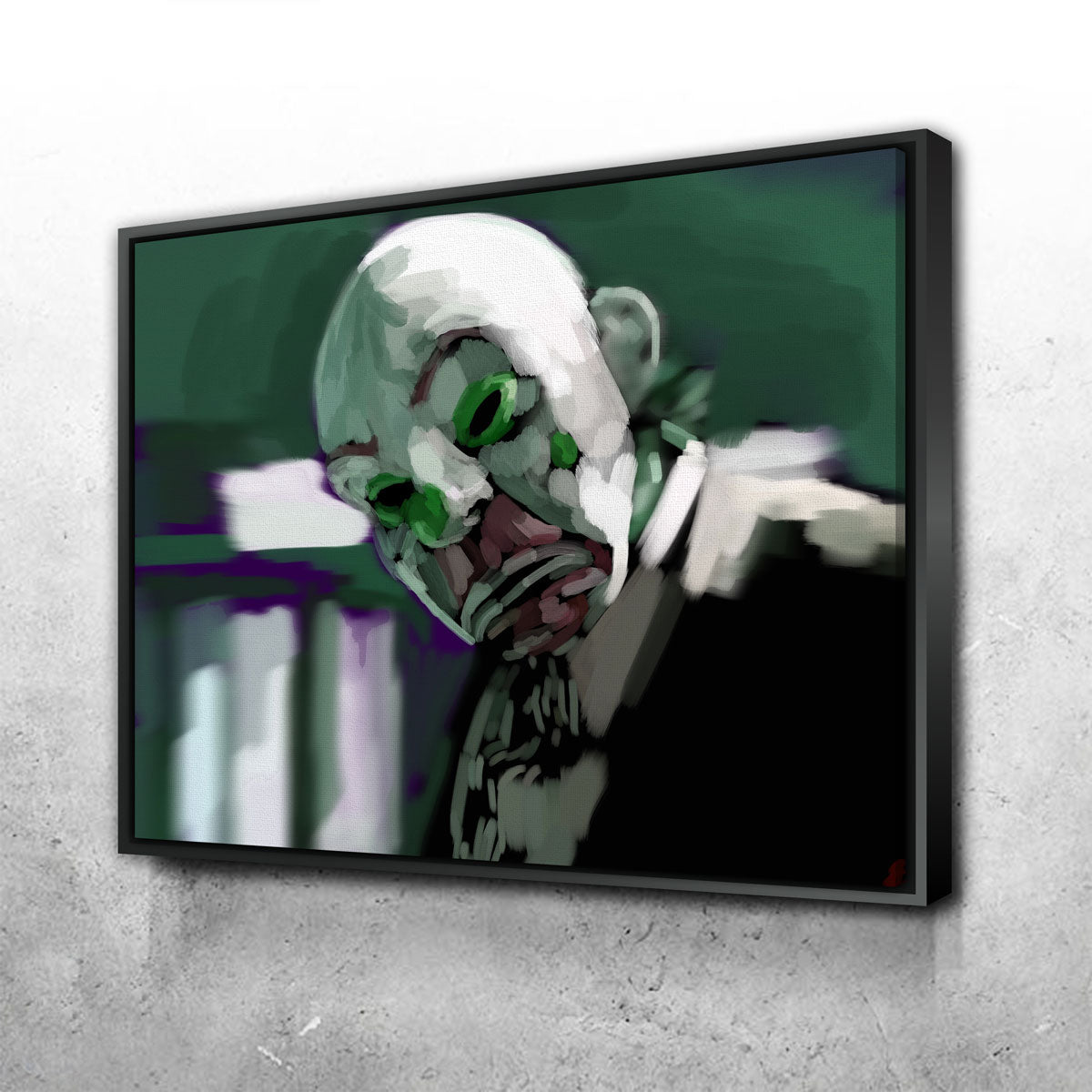 Bank Robber Clown Wall Art