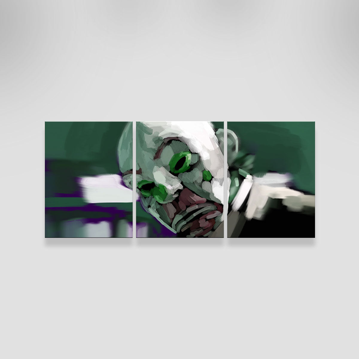 Bank Robber Clown Wall Art