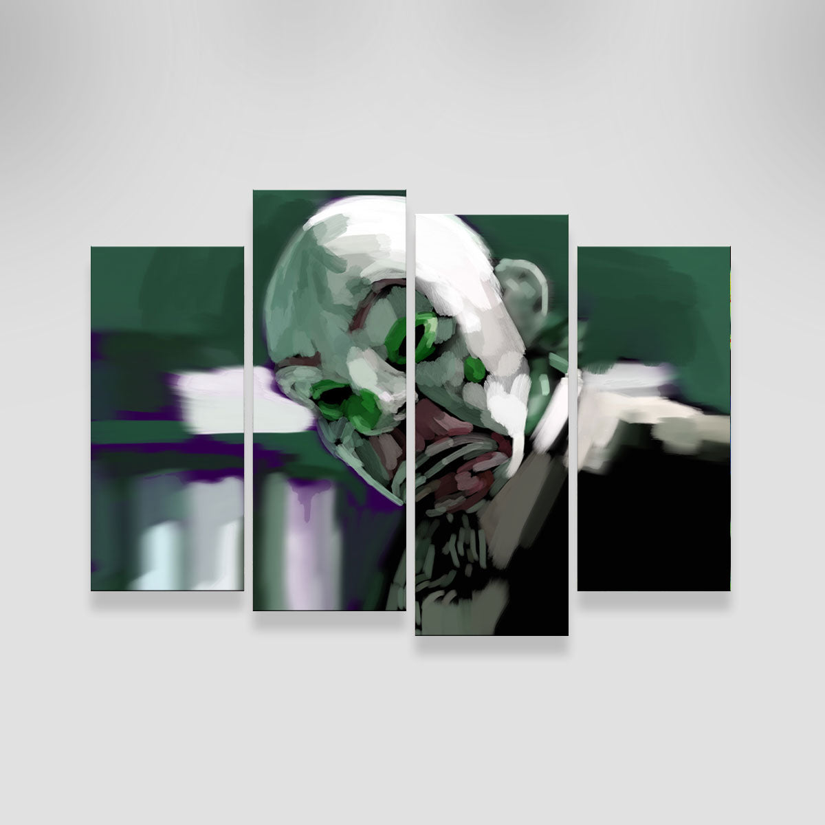 Bank Robber Clown Wall Art