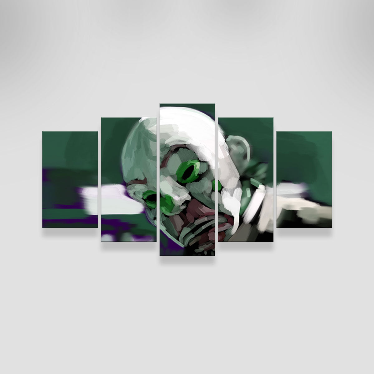 Bank Robber Clown Wall Art