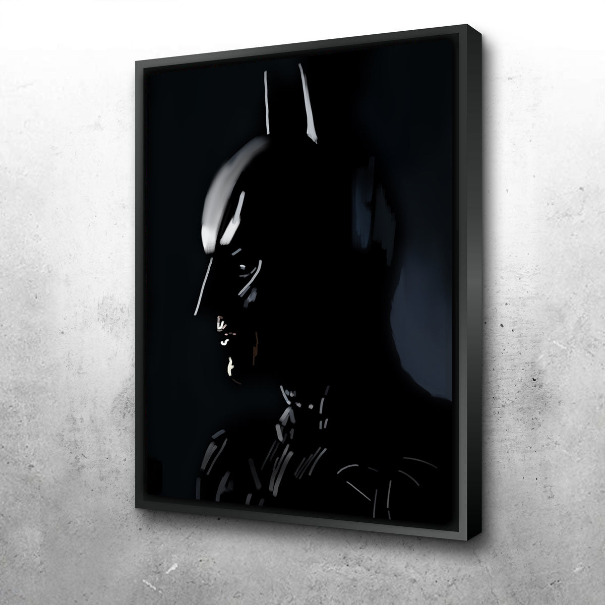 Batman In Silhouette Wall Art
