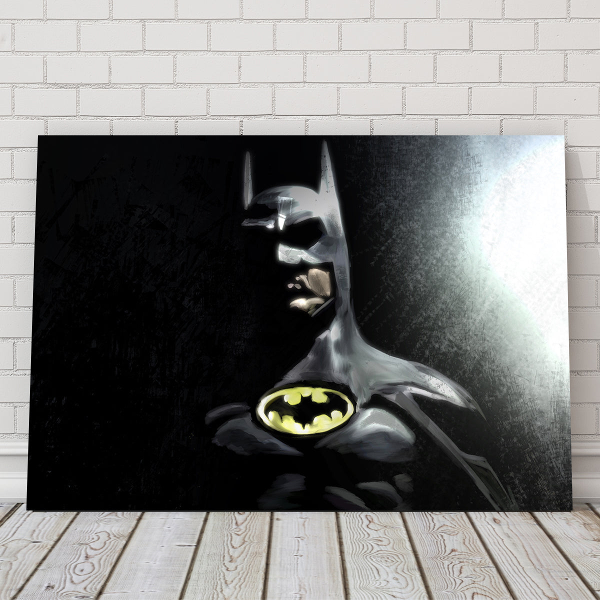 Batman In The Light Wall Art