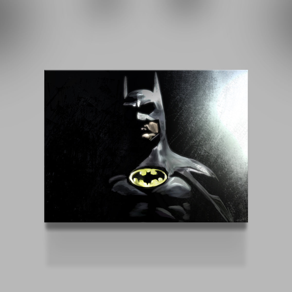 Batman In The Light Wall Art