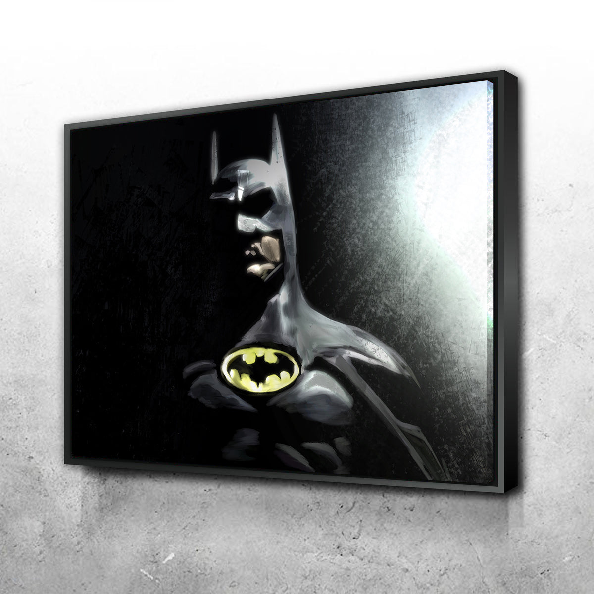 Batman In The Light Wall Art