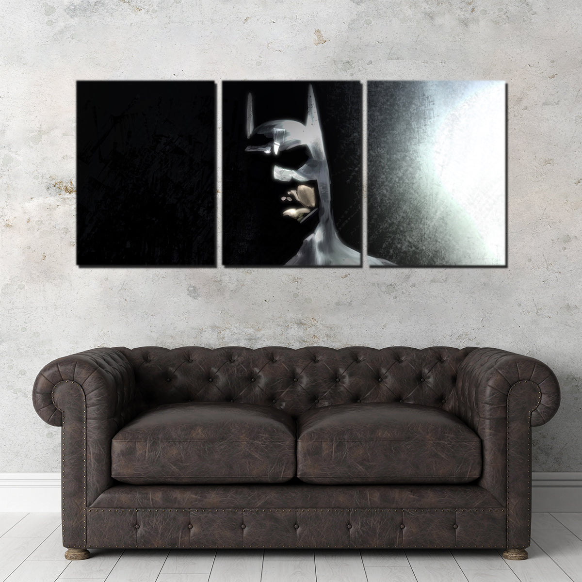Batman In The Light Wall Art