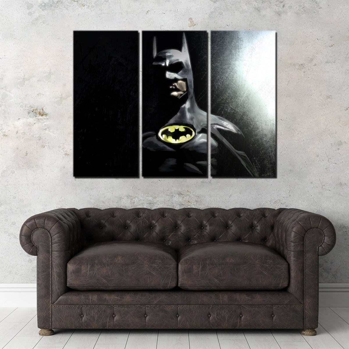 Batman In The Light Wall Art