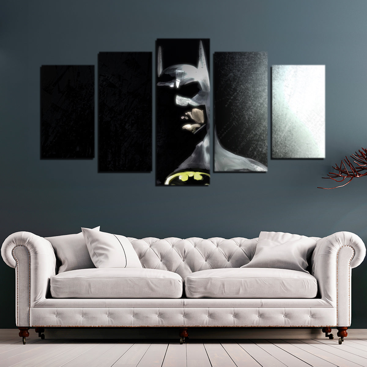 Batman In The Light Wall Art